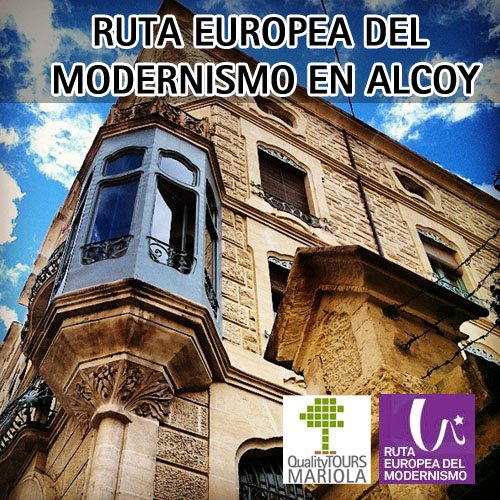 ruta europea del modernismo en alcoy, visitas guiadas alcoy, visita guiada Ruta Modernista Alcoy