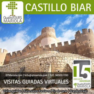 visitas guiadas virtuales castillo de Biar
