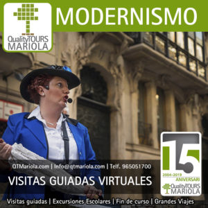 visitas guiadas virtuales ruta del modernismo alcoy